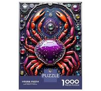 Puzzle De 1000 Pièces pour Adolescents Steampunk Crab Chronicles Puzzle Adulte Jeux De Famille Une Œuvre d'art Cadeaux Uniques d'anniversaire Et De Noël 52x38cm/1000pcs