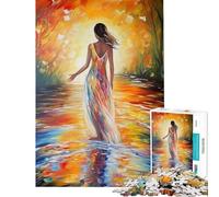 Puzzle de 1000 pièces pour Adolescents Stimulant la féminité et l'intelligence Jouet addictif et Jeu Relaxant pour Toute la Famille Cadeau Artistique (50x75cm)