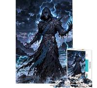 Puzzle de 1000 pièces pour Adolescents Storm Reaper ︰ Wrath of The Abyssal Tide Difficile et Stimulant Cadeau d'anniversaire Jeu éducatif pour Les 14 Ans et Plus (38x26cm)