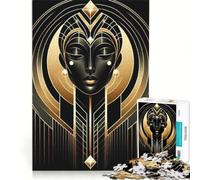 Puzzle de 1000 pièces pour Adolescents, Style Élégance de l'âge d'or, Jeux éducatifs, décoration Murale, avec Poster et fiche de Questions-réponses Assortis 38x52cm