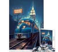 Puzzle de 1000 pièces pour Adolescents Style Streamline Moderne Jeu éducatif idéal pour Les Jeux en Famille Stimule la motricité Fine et l'intelligence Dimensions 50x75cm