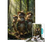 Puzzle de 1000 pièces pour Adolescents sur Le thème de la Jungle Un défi éducatif pour se divertir à la Maison et Passer Le Temps Jeu de Puzzle à Faire soi-même pour Les 14 Ans et Plus (38x26cm)