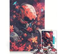 Puzzle de 1000 pièces pour Adolescents sur Le thème de l'astronaute disparu, Jeu Pratique pour s'amuser en Famille, idéal pour décorer Un Bureau 38x26cm