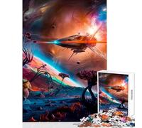 Puzzle de 1000 pièces pour Adolescents sur Le thème de l'exploration Galactique Jeu éducatif idéal pour renforcer Les Liens Entre Les Couples Dimensions 38x26cm