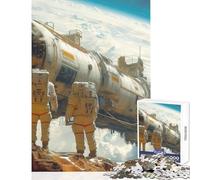 Puzzle de 1000 pièces pour adolescents sur le thème de l'exploration planétaire un jeu impossible pour toute la famille une décoration murale originale et un cadeau unique pour un anniversaire ou Noël