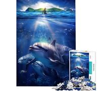 Puzzle de 1000 pièces pour Adolescents sur Le thème de l'harmonie océanique Jouet éducatif et ludique idéal pour se détendre et s'amuser (Dimensions 75x50cm)