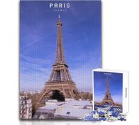 Puzzle de 1000 pièces pour Adolescents sur Le thème de Paris Jeu Pratique, Analyse et logiqueCadeau idéal pour Un anniversaireDimensions 38x52 cm.