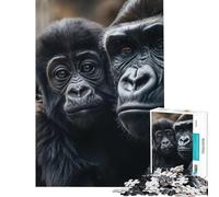 Puzzle de 1000 pièces pour Adolescents sur Le thème des Animaux Un Jeu de réflexion Amusant et Humoristique idéal pour se divertir et Faire Plaisir (38x26cm)