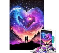 Puzzle de 1000 pièces pour Adolescents sur Le thème des mariés Un Jeu éducatif et ludique pour Toute la Famille Une décoration Murale et Un Cadeau pour Femmes et Hommes (38x26cm)