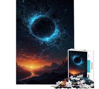 Puzzle de 1000 pièces pour Adolescents sur Le thème du crépuscule céleste Jeu éducatif et intellectuel pour Les Amateurs de Jeux Une véritable œuvre d'art (50x75cm)