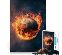 Puzzle de 1000 pièces pour Adolescents sur Le thème du Football,idéal pour développer Son Esprit,s'amuser et Passer Un Bon Moment Décoration de Noël pour la Maison (38x52cm)