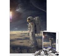 Puzzle de 1000 pièces pour Adolescents sur Le thème d'une ère Extraterrestre Décoration Murale idéale Cadeau Parfait pour Les Jeux éducatifs Chaque pièce est Unique Dimensions 50x75cm