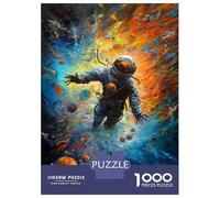 Puzzle de 1000 pièces pour adolescents Swallowed by The Universe Puzzle pour adultes Jeux de relaxation Décoration de la maison Jeu éducatif 38 x 26 cm/1000 pièces