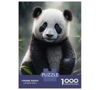 Puzzle De 1000 Pièces pour Adolescents The Inspiring Panda Puzzle Jeu Manuel Difficile Difficile Cadeaux pour Les Amis Et La Famille 38x26cm/1000pcs