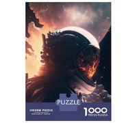 Puzzle De 1000 Pièces pour Adolescents The Last Astronaut Puzzles pour Adolescents Jeux De Détente Difficulté Difficile Cadeaux pour Les Amis Et La Famille 70x50cm/1000pcs