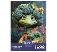 Puzzle De 1000 Pièces pour Adolescents The Magical Broccoli Creature Puzzles pour Adultes, Jeux De Détente, Assemblage De Motifs, Activités Amusantes À La Maison, 52x38cm/1000pcs