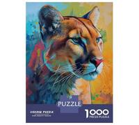 Puzzle De 1000 Pièces pour Adolescents The Moveable Puma Puzzles pour Adultes Anti-Stress Défi Éducatif Jeu De Défi Unique 70x50cm/1000pcs