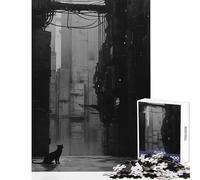 Puzzle de 1000 pièces pour Adolescents « The Silent Alley » décoration Jouet Jeu éducatif Collection d'artistes Beaux-Arts Format 38x52cm