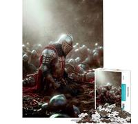 Puzzle de 1000 pièces pour Adolescents thème À Genoux pour Les disparus pour des activités Amusantes à la Maison et en Famille Jeu Impossible à partir de 14 Ans (38x52cm)