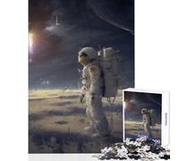 Puzzle de 1000 pièces pour Adolescents thème À la découverte d'une ère Extraterrestre Jeu Anti-Stress Cadeau d'anniversaire Jeu Amusant Collection d'artistes Beaux-Arts Format 38x26cm