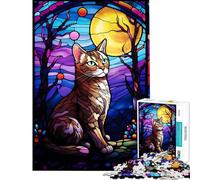 Puzzle de 1000 pièces pour Adolescents Thème Abstrait Aide à stimuler Le Cerveau Jouet éducatif et décoratif Mural Convient aux Personnes de 14 Ans et Plus (38x52cm)