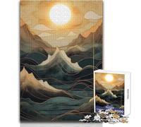 Puzzle de 1000 pièces pour Adolescents - Thème Abstrait marbré - Casse-tête et Jeux de réflexion en Famille - Améliore la mémoire - Cadeau d'anniversaire - Dimensions : 38x26cm