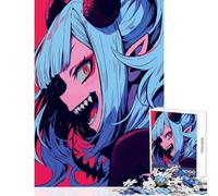 Puzzle de 1000 pièces pour Adolescents thème Anime et Monstre décoration Murale pour Un échange de Cadeaux Jeu Impossible à Rater renforce Les Liens Entre Les Couples Dimensions 38x26cm