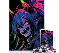 Puzzle de 1000 pièces pour Adolescents Thème Anime et Monstre Jeu Anti-Stress pour Un Anniversaire Jeux relaxants Chaque pièce est Unique Dimensions 38x26cm