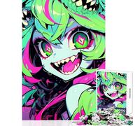 Puzzle de 1000 pièces pour Adolescents,thème Anime et Monstres,à Monter soi-même Idéal comme Cadeau d'anniversaire ou Jeu en Famille Pièces de Formes aléatoires Parfaitement emboîtables 38x26cm