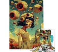 Puzzle de 1000 pièces pour Adolescents thème Anime rétro-futuriste idéal pour Un Anniversaire ou Noël Jouet éducatif et ludique à partir de 14 Ans (38x52cm)