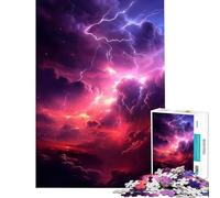 Puzzle de 1000 pièces pour Adolescents Thème Apocalypse et Tempête Jeu Amusant et Stimulant Cadeau d'anniversaire pour Toute la Famille (Dimensions 38x26cm)