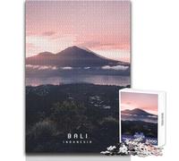 Puzzle de 1000 pièces pour Adolescents,thème Bali,Jeu Impossible,Cadeau pour Femmes,Cadeau de Noël Secret,Format 50x75cm