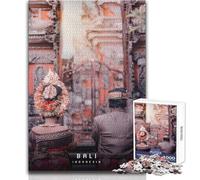 Puzzle de 1000 pièces pour Adolescents,thème Bali,Jeu Stimulant et éducatif Anti-Stress,Dimensions : 50x75cm