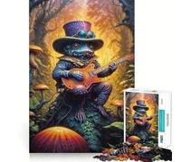 Puzzle de 1000 pièces pour Adolescents,thème Biopunk Forest Fantasias,découpe Lisse,Jeu de réflexion,Cadeau de détente,Loisirs de Noël (38x26cm)