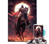 Puzzle de 1000 pièces pour Adolescents Thème Cavalier et Apocalypse Jeu éducatif et Amusant pour Toute la Famille Idée Cadeau (38x52cm)