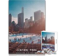 Puzzle de 1000 pièces pour Adolescents, thème Central Park, Jeu intellectuel, décoration idéale, idées Cadeaux, Dimensions 38x52cm