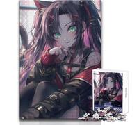 Puzzle de 1000 pièces pour Adolescents, thème Chat Rebelle, Jeu éducatif, découpe de précision, pour Un Père Noël Secret, Dimensions : 38x52cm