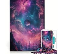 Puzzle de 1000 pièces pour Adolescents,thème Ciel Sauvage »,Design Finement découpé,Jeu de Concentration, pour se détendre et Passer Un Moment agréable,Cadeau de Noël ou de Loisirs 38x52cm