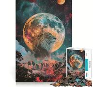 Puzzle de 1000 pièces pour Adolescents Thème Ciel Sauvage Jeu d'adresse Stimulant et ludique Activité d'anniversaire (50x75cm)