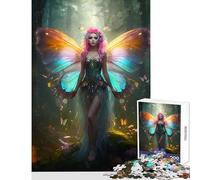 Puzzle de 1000 pièces pour Adolescents thème Conte de fées décoration Murale Cadeau d'anniversaire Jeu Relaxant renforce Les Liens Amoureux Dimensions 50x75cm