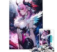 Puzzle de 1000 pièces pour Adolescents thème Conte de fées Puzzle pour Adultes Jouet à Monter soi-même Une œuvre d'art Cadeau Unique pour Un Anniversaire ou Noël (Taille 38x26cm)