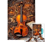 Puzzle de 1000 pièces pour Adolescents Thème Cyberpunk Orchestra Jeu de Construction pour Adolescents Idéal pour Passer Le Temps à la Maison Interaction Parent-Enfant (Taille 50x75cm)