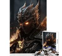 Puzzle de 1000 pièces pour Adolescents Thème Démon maléfique et parjure Jeu éducatif Idée Cadeau pour Un Père Noël Secret Casse-tête Stimulant pour Le Cerveau Dimensions 50x75cm