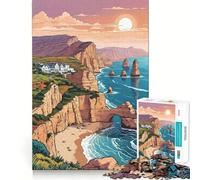Puzzle de 1000 pièces pour Adolescents Thème Douze Apôtres Décoration de Noël Jeu cognitif pour des Moments de Calme (50x75cm)