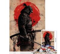 Puzzle de 1000 pièces pour Adolescents thème épique de samouraïs Japonais Jeu éducatif améliore la mémoire décoration intérieure Jouet Cadeau d'anniversaire (52x38cm)
