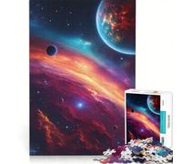 Puzzle de 1000 pièces pour Adolescents thème Espace Profond Violet décoration Murale Passe-Temps idéal Pendant Les Vacances à la Maison renforce Les Liens Amoureux 50x75cm
