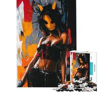 Puzzle de 1000 pièces pour Adolescents thème « être cach頻 pour s'amuser à la Maison améliorer sa mémoire et se détendre (38x52cm) Convient aux Personnes de 14 Ans et Plus