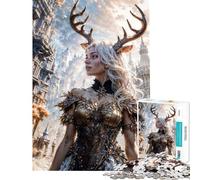 Puzzle de 1000 pièces pour Adolescents thème Fantastique Nature et déesse décoration Murale pour Adultes idéal pour améliorer la mémoire Cadeau pour Amis et Famille (38x26cm)