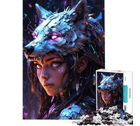 Puzzle de 1000 pièces pour Adolescents thème féminin fracturé pour des activités ludiques à la Maison décoration Murale et Jeux éducatifs adaptés aux Personnes de 14 Ans et Plus (38x26cm)