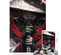 Puzzle de 1000 pièces pour Adolescents thème Fille Gothique démoniaque Jeu éducatif Cadeau d'anniversaire Jeux Amusants avec Poster et fiche de Questions Assortis Dimensions 50x75cm